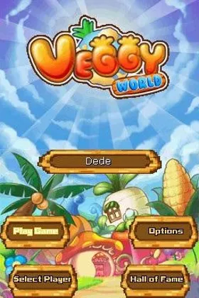 Veggy World (USA) screen shot title